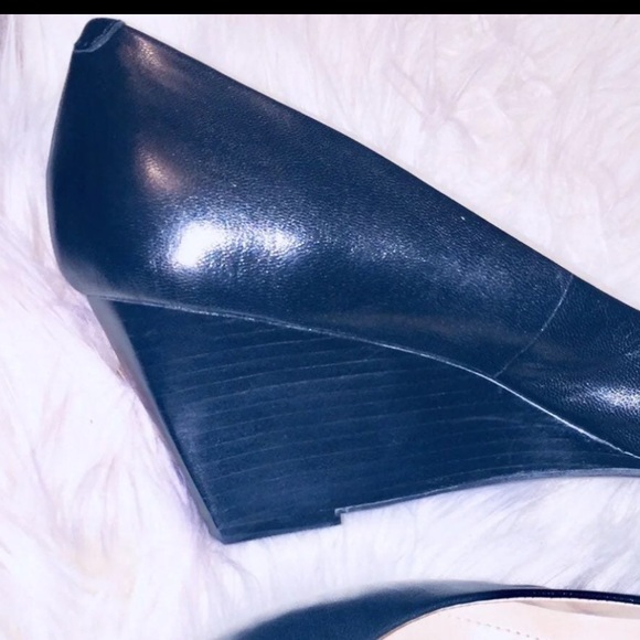 black wedges women size 11 - Picture 8 of 8